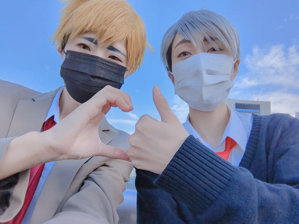 miccheck_25130's tweet photo. 改めてマチア2日間お疲れ様でした！久々のコスプレ&amp;イベントで諸々反省しつつもたくさんの方と交流できて楽しかったです🥹グッコミ後ぬるっと上がりそうになったけどまだ��だコスプレしたい🥺来年こそ四国でもHQ合わせしたいしまたマチアソビもいきたいです😇HQレイヤ〜増えろ〜😂😂😂
#マチアソビ https://t.co/5zmYnYxPCd