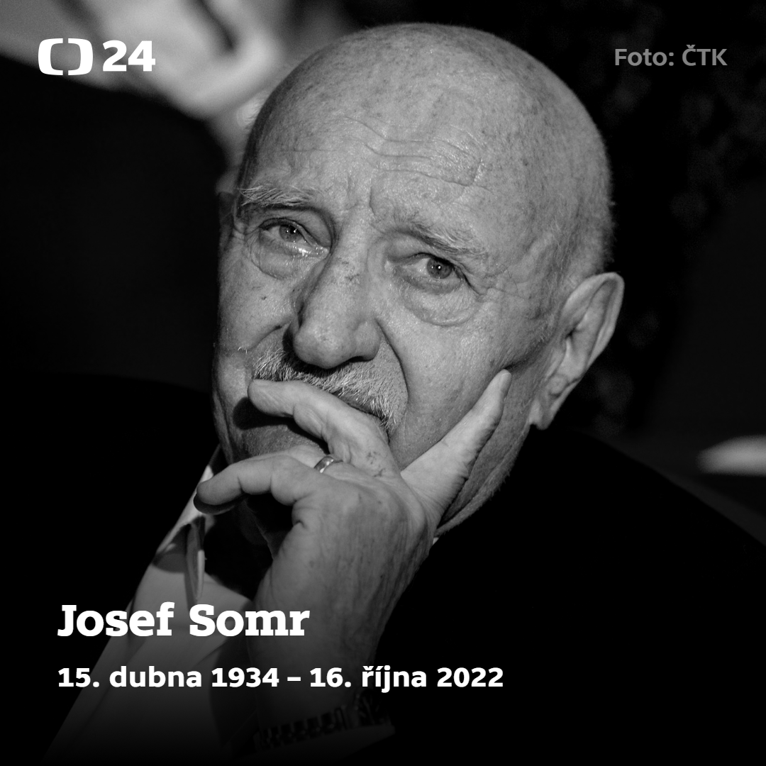 CT24zive's tweet photo. Zemřel Josef Somr, bylo mu 88 let. Přes dvacet let byl členem Činohry Národního divadla, hrál také v desítkách filmů včetně oscarových Ostře sledovaných vlaků. https://t.co/CvAjXWTJka