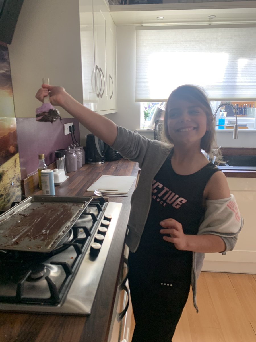 Imbatman1's tweet photo. @yr5melthamce Alice has been learning about South American foods. Especially Brigadeiro’s that she has made for Class 11 tomorrow. https://t.co/WbYaWdIoMg