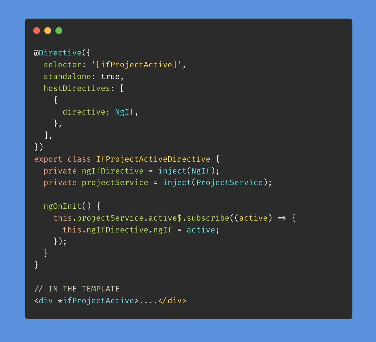 🔥😍 Playing with the new directives composition API in <a href="/angular/">Angular</a> v15