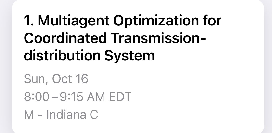 Sakitha kicks off our groups presentations at #INFORMS2022 with his talk below. #energytwitter