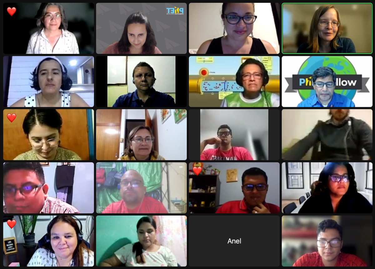 JamMatamoros's tweet photo. Increíble  y genial el momento  que hemos disfrutado con Kathy Perkisn de @PhETsims, me ha motivado aún mas para promover la educación #steam junto a los #phetfellowlatam @anvcruz1 @cclavdia @raelucho @joseoroz @AreliGa23013270 @rupeleMX @DianaBLopezT @RVieyraAEF https://t.co/zGymdVGenq