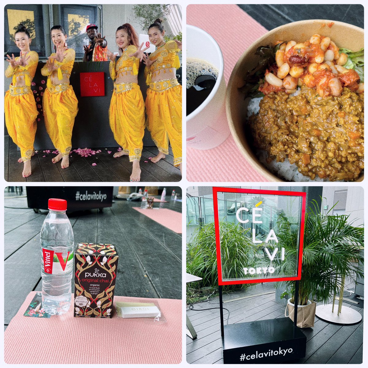 BollywoodTokyo's tweet photo. 本日のawakeme イベントにご参加いただいた方ありがとうございました😊

テーマがJoy 喜び🍀

ボリウッドダンスを通して、喜びを感じていただけていたら嬉しいです✨

ランチやお土産も素敵でしたね

#awakeme #Bollywood #ボリウッド #セラビ #celavitokyo #マインドフルネス #ヨガ #渋谷 #朝活 https://t.co/fm46NIwaif