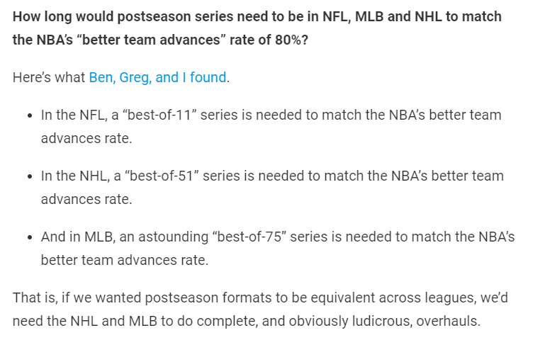 StatsbyLopez's tweet photo. With MLB's postseason once again looking random, a reminder that current baseball and hockey series are not set up to reward the best teams

https://t.co/DXMD7EAAZD https://t.co/zO31Y5AFNC