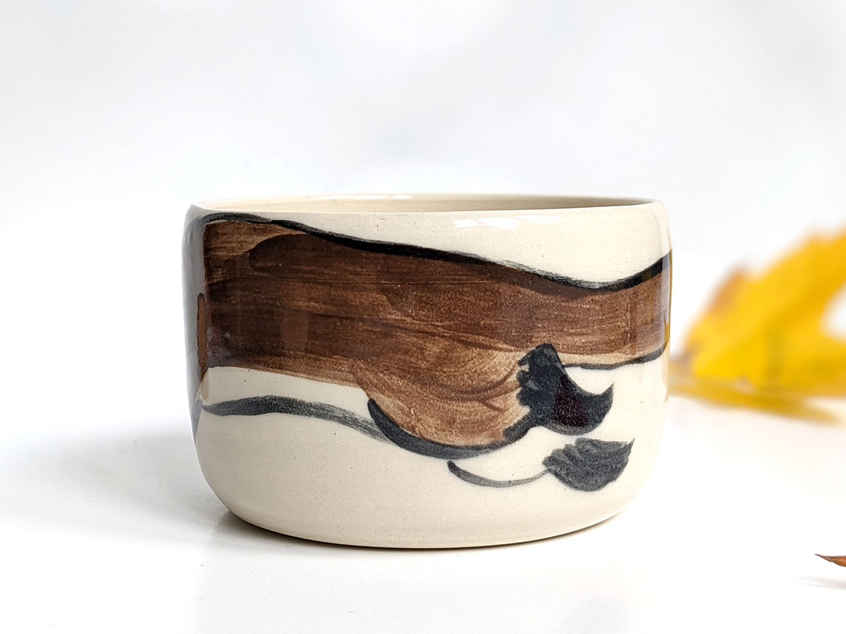 「A small stoat tumbler  」|Kness 🐬のイラスト