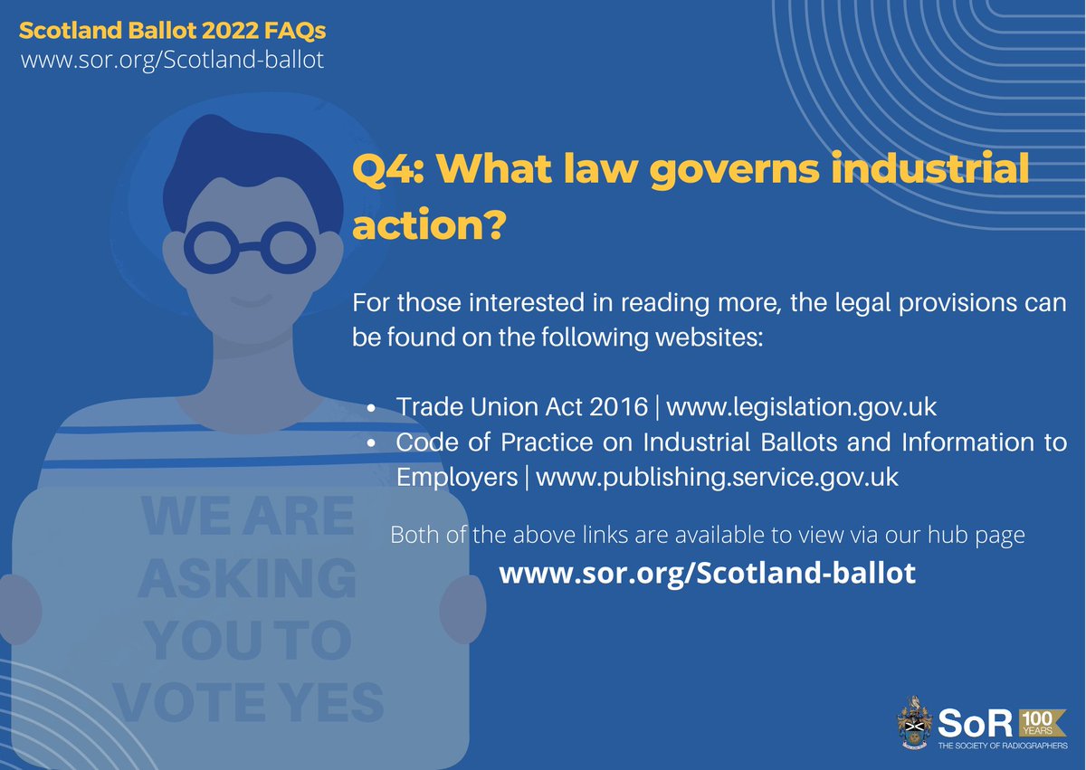 SoR's Scotland Ballot will run till 7th of November! If you've received your ballot paper and pre-paid envelope, please fill it and return it to us no later than noon on 07/11/2022 More info on the pay dispute can be found via sor.org/Scotland-Ballot #WeAreAskingYouToVoteYES