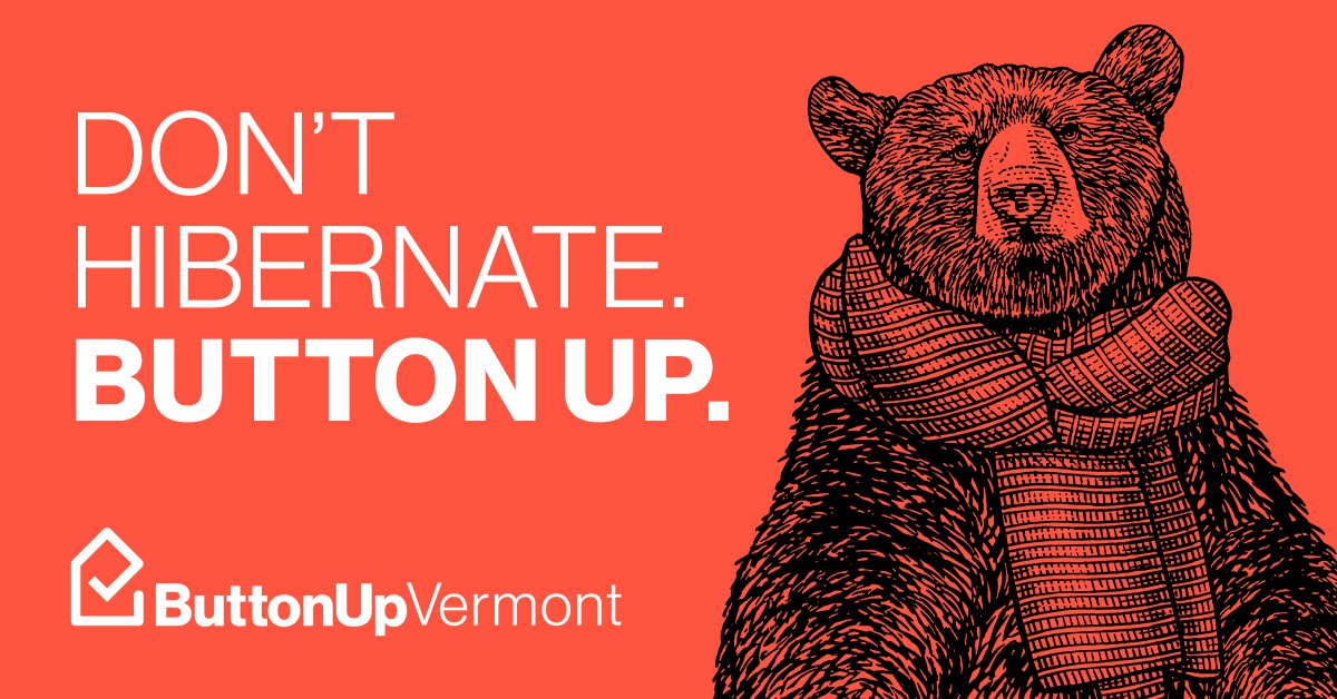 healthvermont's tweet photo. Make your home cozier this winter. Button Up season is here and there are free, online events to help you identify what energy-related projects are best for your home. You can find them at https://t.co/SiqDneCQCu.
#ButtonUpVT https://t.co/TFqfpcFjqL