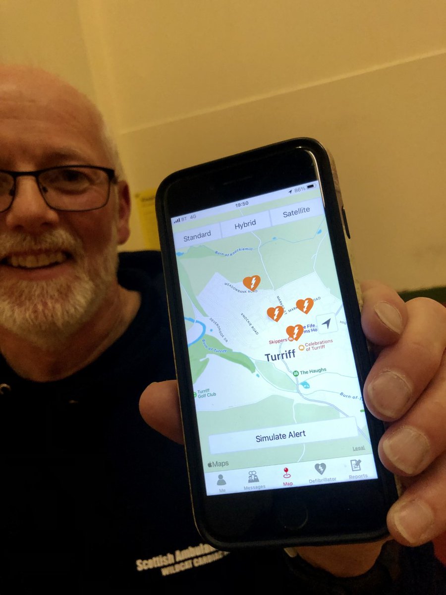 This #RestartaHeartDay we're celebrating the roll-out of the <a href="/GoodSam/">Good Sam</a> app across Scotland 👏
This lifesaving app allows SAS to alert responders in the community to the location of someone suffering a cardiac arrest, as every second counts 💙 👇

savealife.scot/goodsam/
