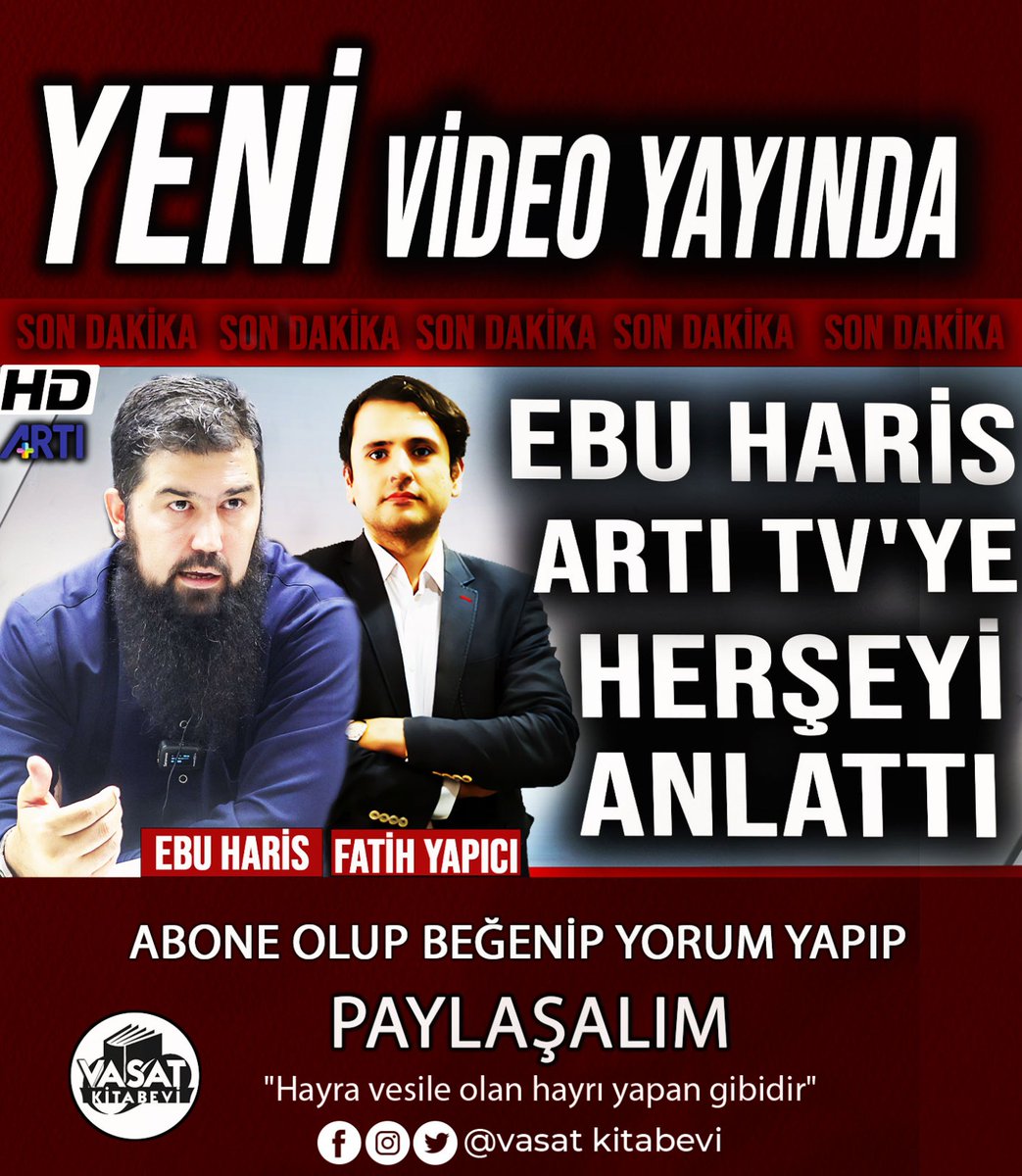 EBU HARİS (HARİS KARADAĞ) tweet media
