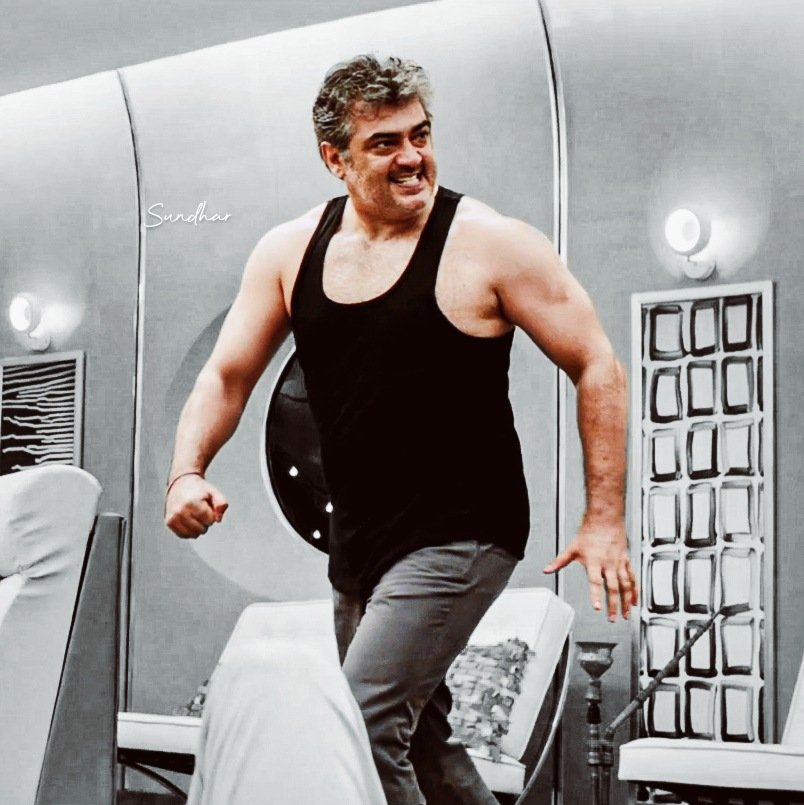 K_SundhaR_'s tweet photo. 🖤😈 E V I L  G A N E S H 😈🖤

#Thunivu #AjithKumar #Sundhar https://t.co/clMUrsjIyT