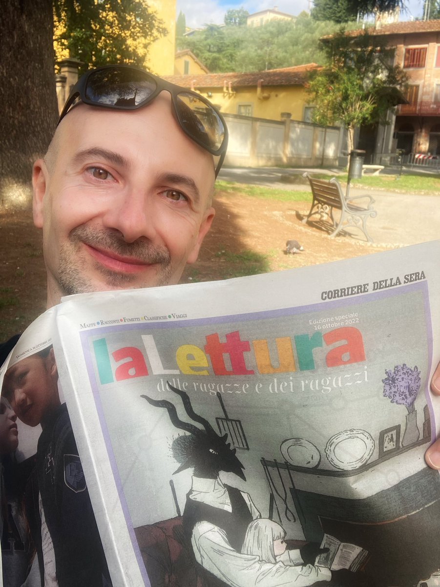 DavidDelCarlo's tweet photo. È uscito oggi il nuovo numero di “@La_Lettura delle ragazze e dei ragazzi”: con soli 50 centesimi tanti suggerimenti per la biblioteca di classe, racconti inediti, approfondimenti su #TikTok e sul #metaverso e, soprattutto, due intere pagine sul #WritingReadingWorkshop 🙃 https://t.co/2L4Pu3ILdO