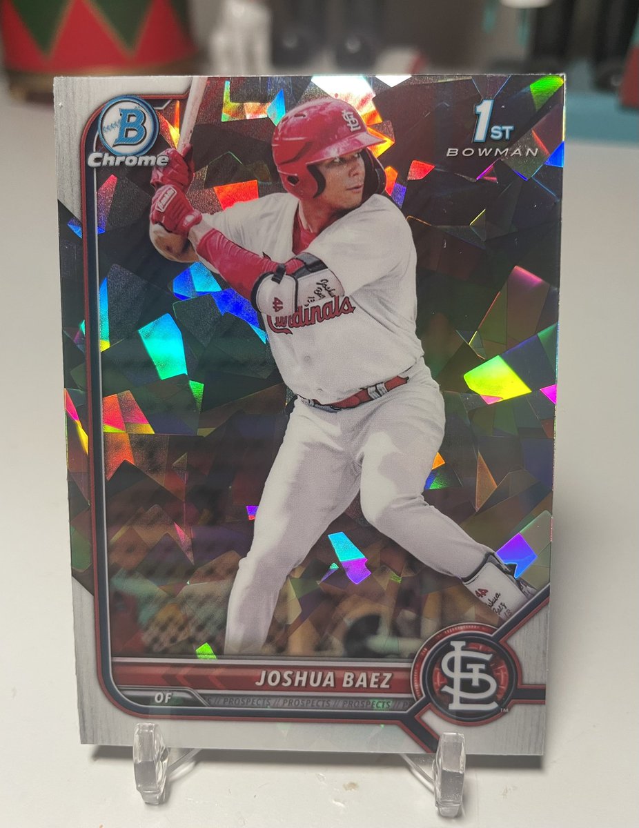 FactoryOfCards's tweet photo. 2022 Bowman Joshua Baez Atomic Refractor - $10 

Retweets appreciated https://t.co/TDxuCcTaV7
