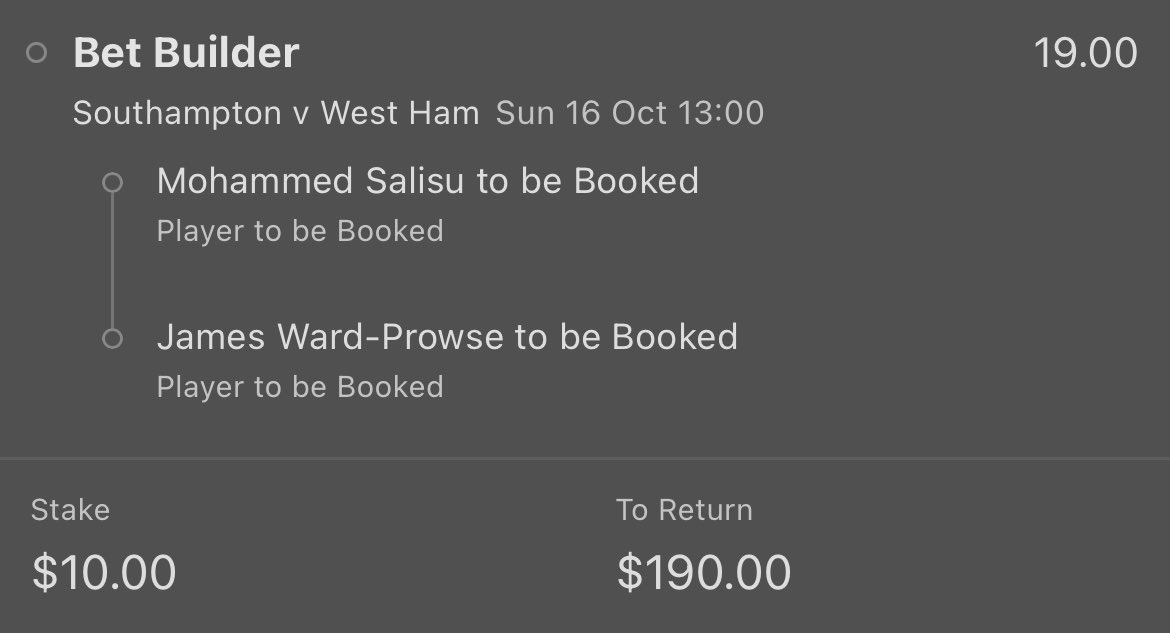 Southampton Vs West Ham🟥🟨