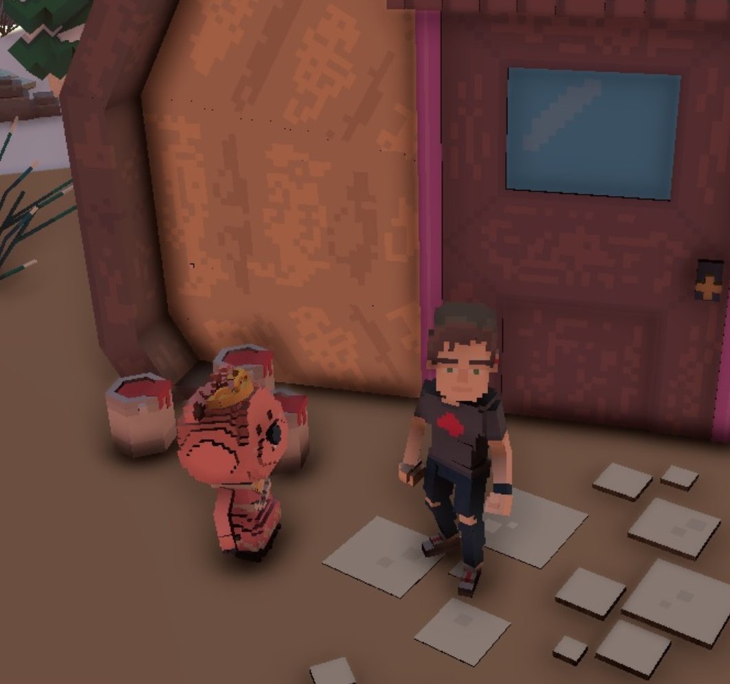 PhoebeCocker3's tweet photo. @TheSandboxGame I just finished my quest on Pororo experience on the #SandboxAlphaS3 for a chance to win a Season 3 Alpha Pass! Here I am with a cute Pororo. Check out my screenshot!

#Pororo https://t.co/pSF6zjA9xg