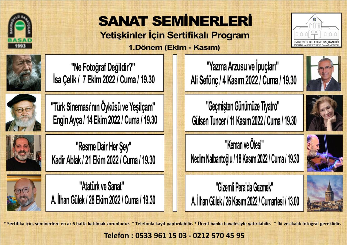 BASAD - Bakırköylü Sanatçılar Derneği tweet media
