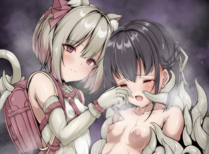 ここあ×りん 触手責め 