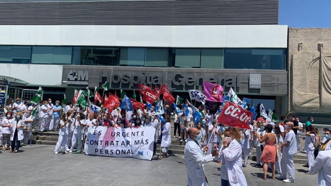 Foto cedida por CCOO Madrid