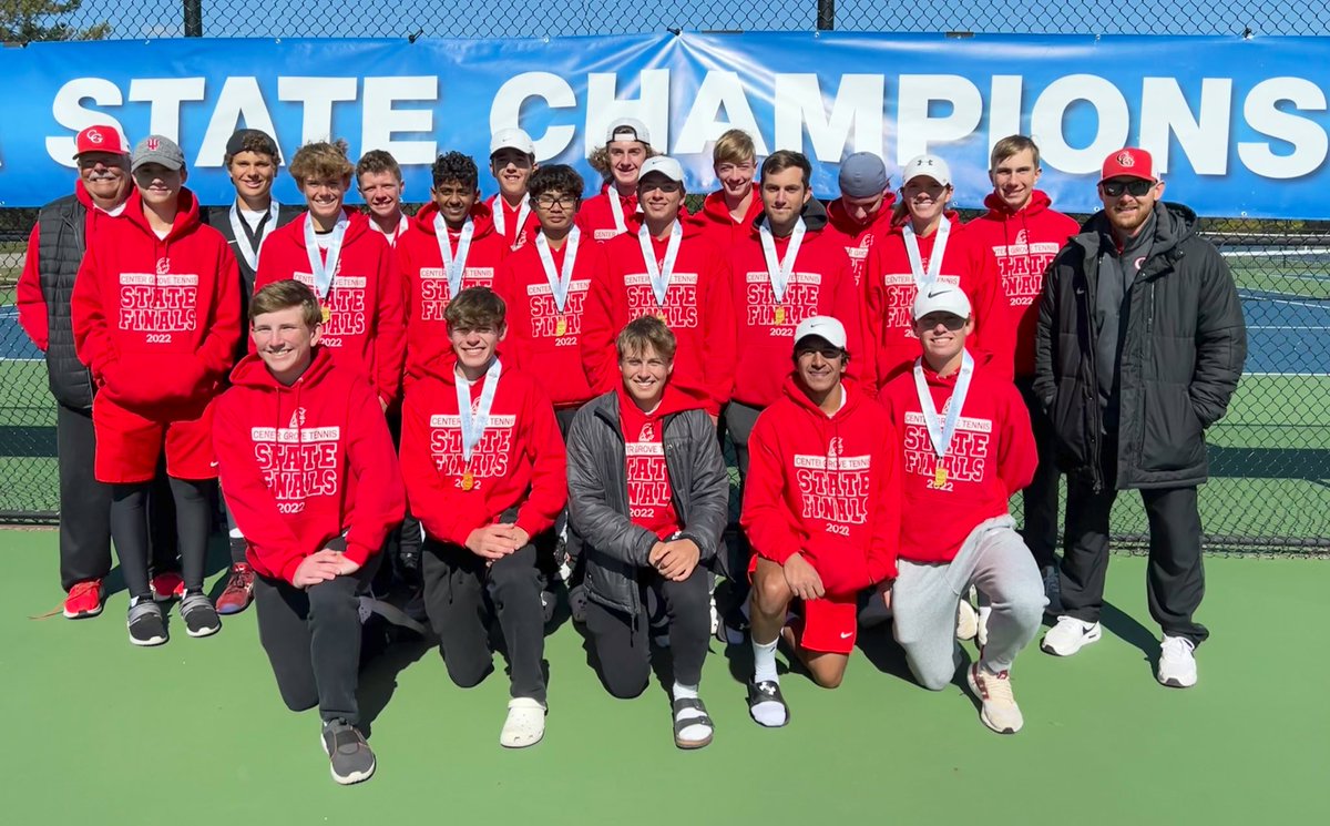 Congrats to No. 7 CG boys tennis on a great season. The Trojans were 2022 Semi-state, Regional, &amp; Sectional Champs. CG advanced to the State Final 4 for the 1st time since 2011, losing to State Champ NC, 3-2, at the Carmel Tennis Center. #CGProud