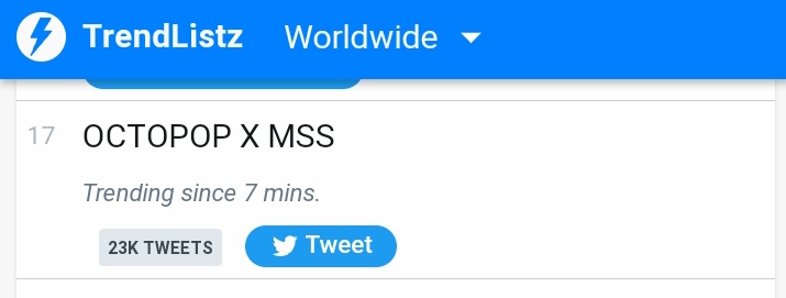 MewDarkestAngel's tweet photo. Going up to worldwide 17

OCTOPOP X MSS

#มิวกะหมึกเดือนสิบ
@MSuppasit https://t.co/wRBZsCYlOT