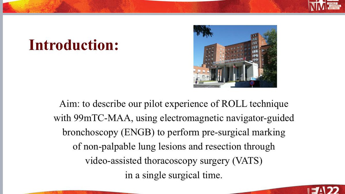 MaraNievesCabr1's tweet photo. We would like you to join us in our today’s TROP #EANM22 presentations: ‘Roll technique in lung nodules’ hall 117 15,40 H by @MfOllarves and  ‘Clinical validation of dedícated brain PET for neurodegenerative disorders’ hall 211 16,45H @pedronespral,  see you there😉 #somosclinico https://t.co/N3UwOHM0ga