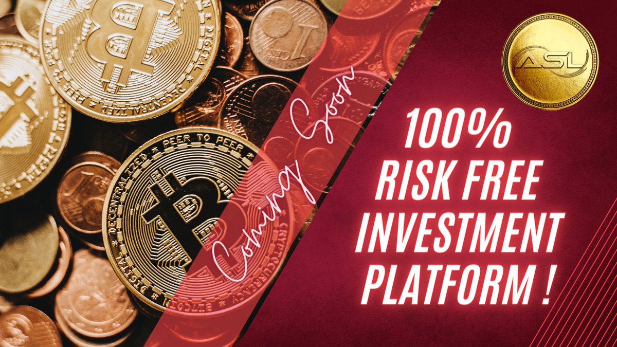 tokenASL's tweet photo. Excel your money making process with 100% Risk Free ASL Investment.
#Cardano #Bitcoin #ASL  #Crypto嫩妹会所 #crypto https://t.co/rtVszzybOV