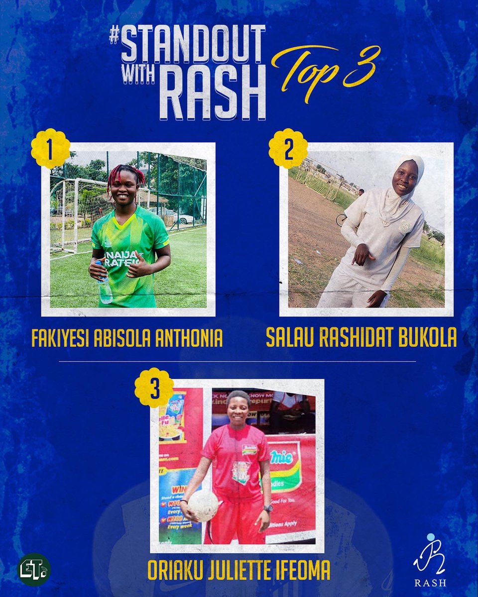 Rasheedat08's tweet photo. Each of the Top 8 contestants will receive a prize, and the winner, Fakiyesi Anthonia Abiola will be a RASH Brand Ambassador for the 2022/2023 season.
Thank you all for your support and engagement.
#GivingBack #RASH #TheGirlWithTheBlueHair #ETxRASH https://t.co/Q7Odzyq7vq