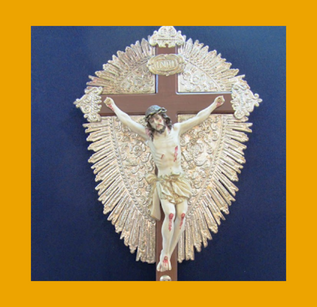 MuseoMutuc's tweet photo. Pukpuk of the Curcifix, Crucifix and Calado (Pukpok Silver Artwork) by Eduardo Mutuc https://t.co/h44twDlnnK