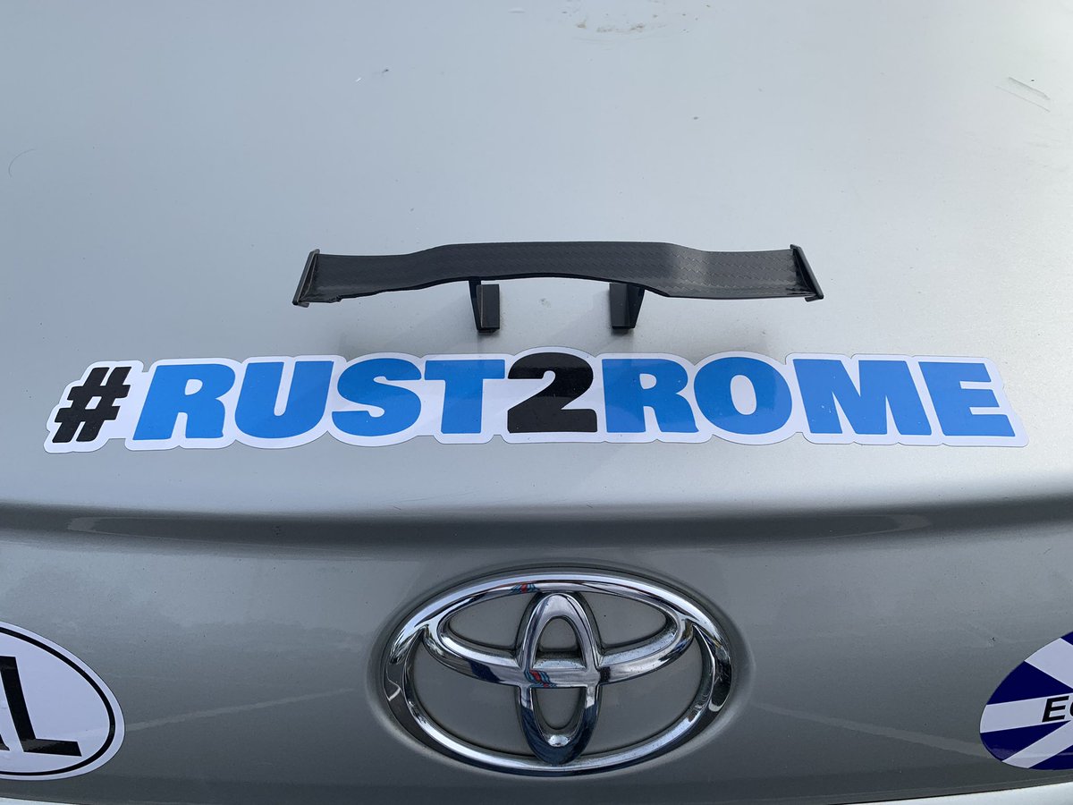 StripeyMiata's tweet photo. Car of the meet @neilmbriscoe @FormerToyotaPR
#rust2rome https://t.co/8pPW8TUXqe