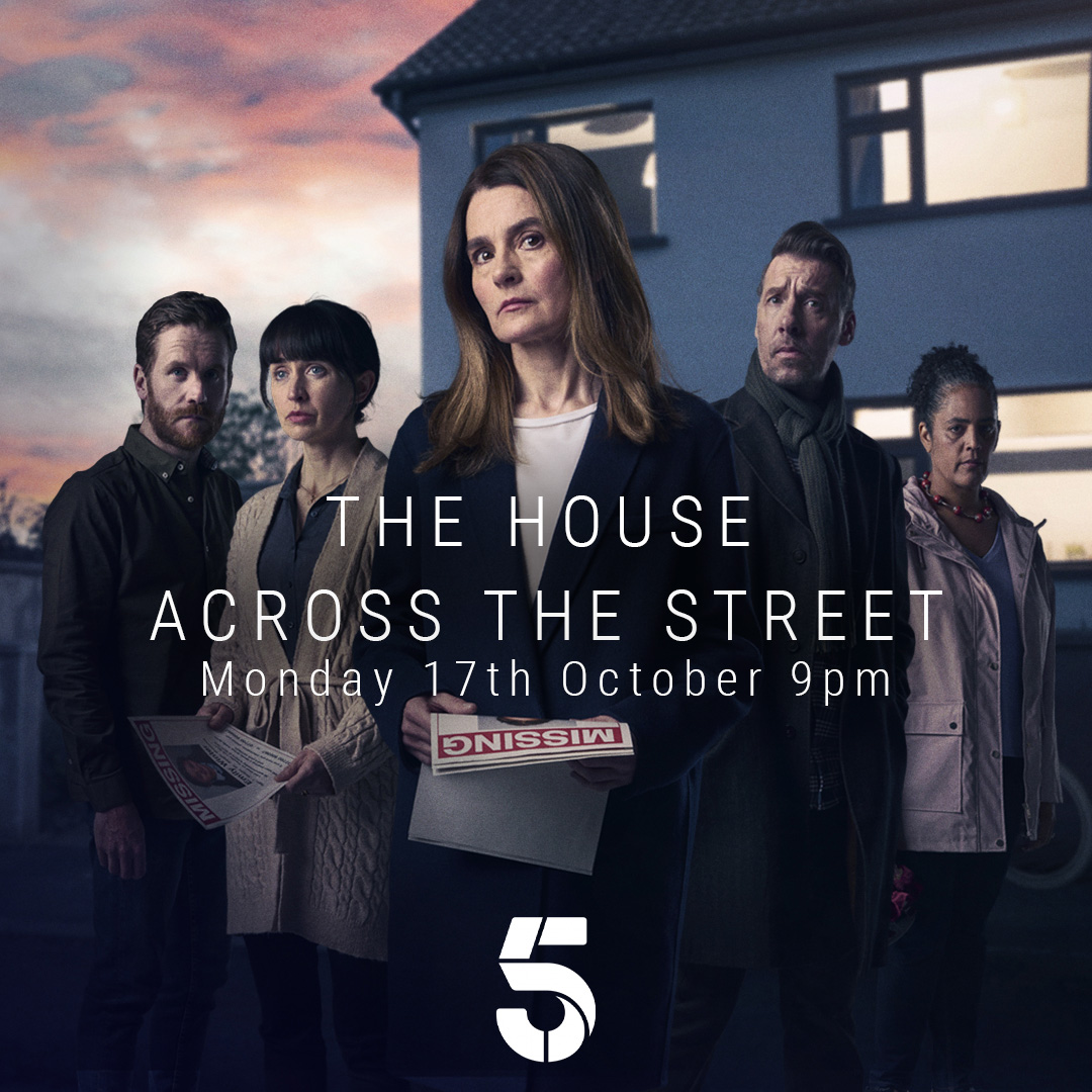 clapperboard_st's tweet photo. This is a safe street...
Brand-new drama #TheHouseAcrossTheStreet starts Monday 17th October at 9pm on @channel5_tv. Also stream on @My5_tv. https://t.co/QRs5sFeZiZ