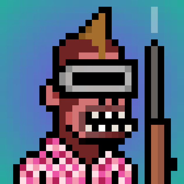 KongoKingzBot's tweet photo. KongoKing #9262 SOLD for 0.001 ETH ($1.28 USD) 
@Kongo_Kingz

https://t.co/OMiD60hc1x

#KongoKingz #PolygonNFT #MaticNFT https://t.co/Jsb93V2pyS