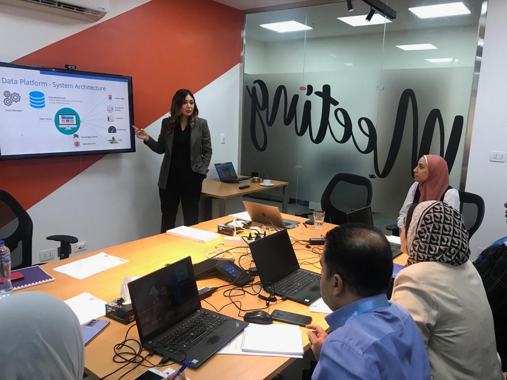 PeteRagno's tweet photo. Glad 2 share @UNICEF_Egypt’s collaboration w/ CAPMAS to increase accessibility &amp; transparency of data in Egypt. 

The 8day training in partnership w/ @CSFData for CAPMAS staff aims at transferring the required knowledge &amp; to use &amp; administer independently the interactive platform https://t.co/HMuC1ydoFY