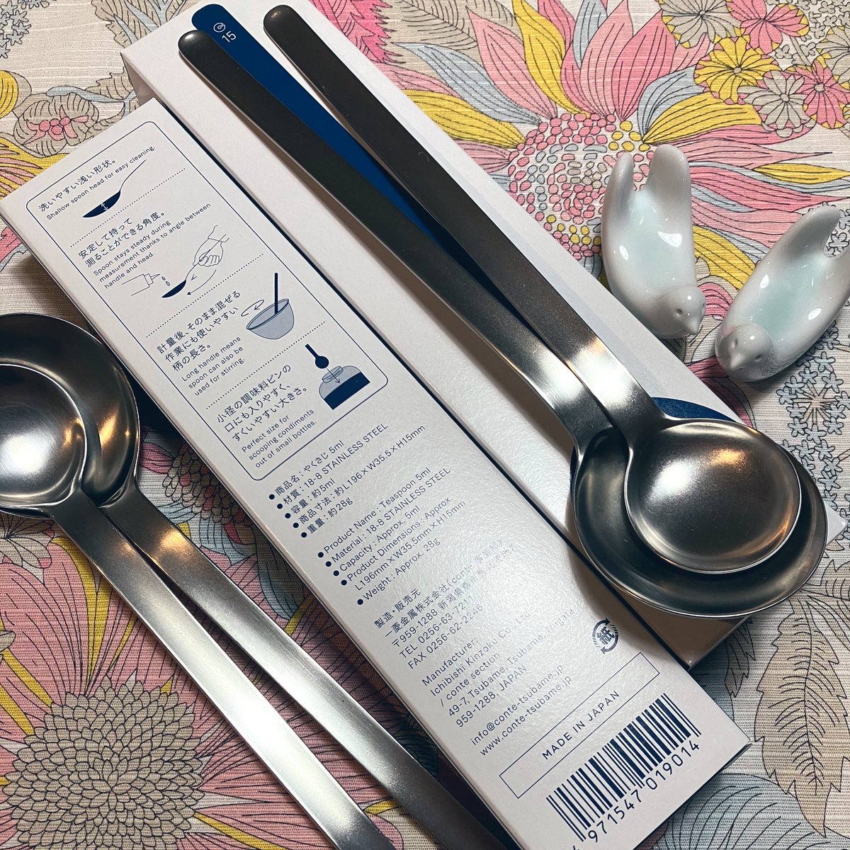 menuet247's tweet photo. 燕conteのまかないシリーズとやくさじ（計量スプーン）が使いやすくて、特にスプーンはもう1セット欲しくなり、調べてもらったら三春のin-kyoさんにありました。
カモミールミルクティー用の茶葉もお迎え🌱
美味しくて何杯でも飲めちゃう。
#計量スプーン #conte #inkyo

https://t.co/EyjP7DNXr8 https://t.co/VLNZQsAJad