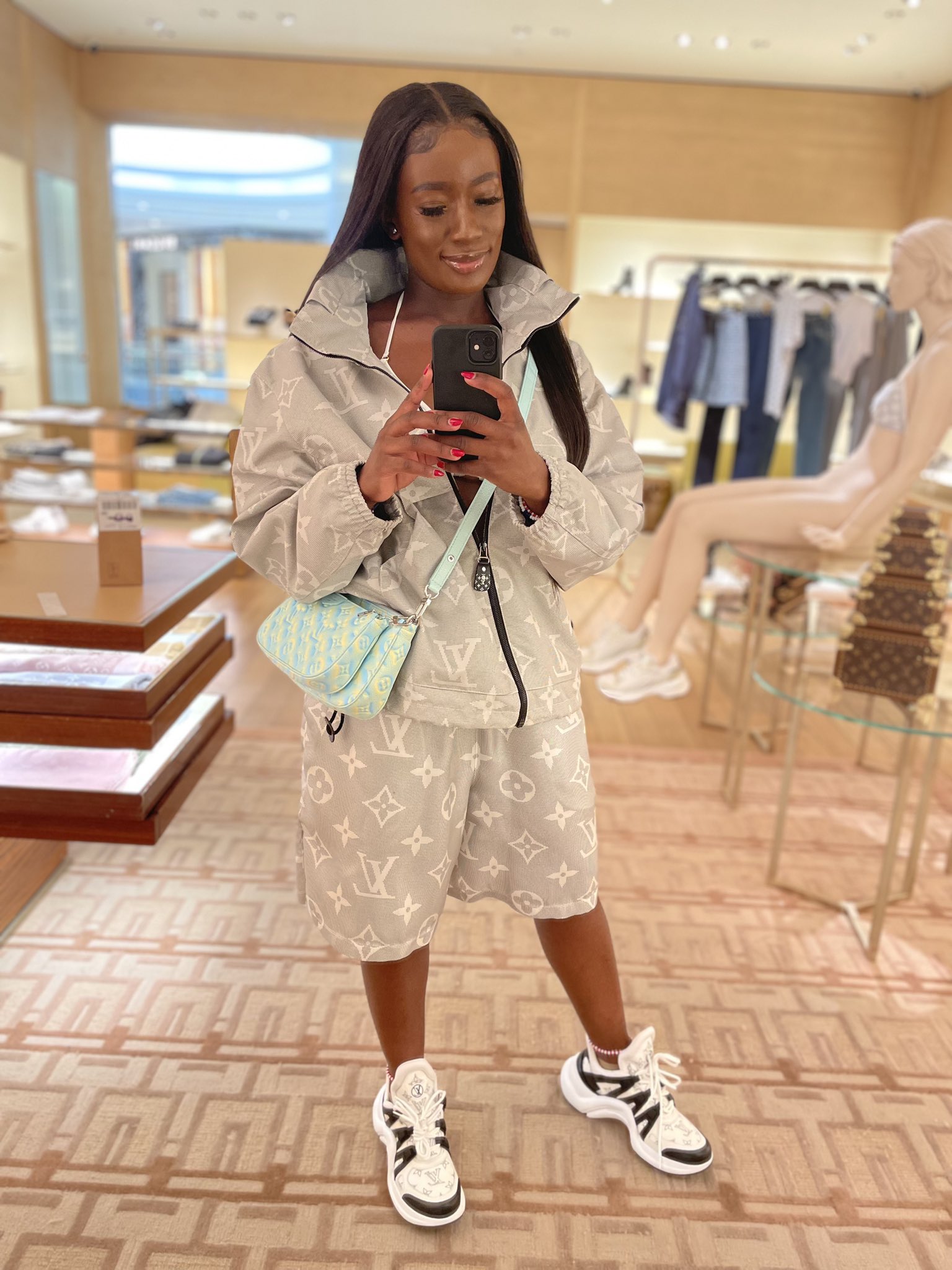 lv archlight sneaker celebrity