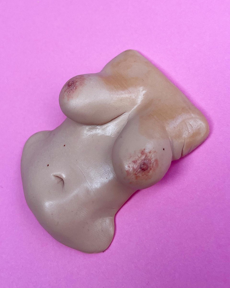 thetits4's tweet photo. A recent #sculpt #feminist #feministartist #fimo #feminism #bodypositive https://t.co/35siem5z7I
