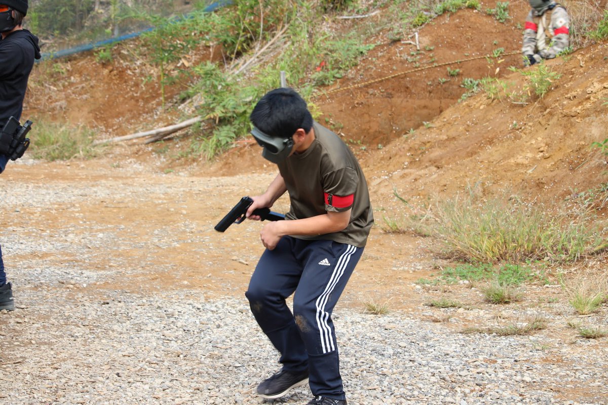 survivalGame_89's tweet photo. ラスト  #つくサバ Part2
これでホントに茨城では最後の最後のサバゲーです。
皆さんに色々と支えられて１ヶ月楽しむことが出来ました！
ありがとうございました！
あとショットシェル落とした人誰ですかー？ https://t.co/42rVbns5JM