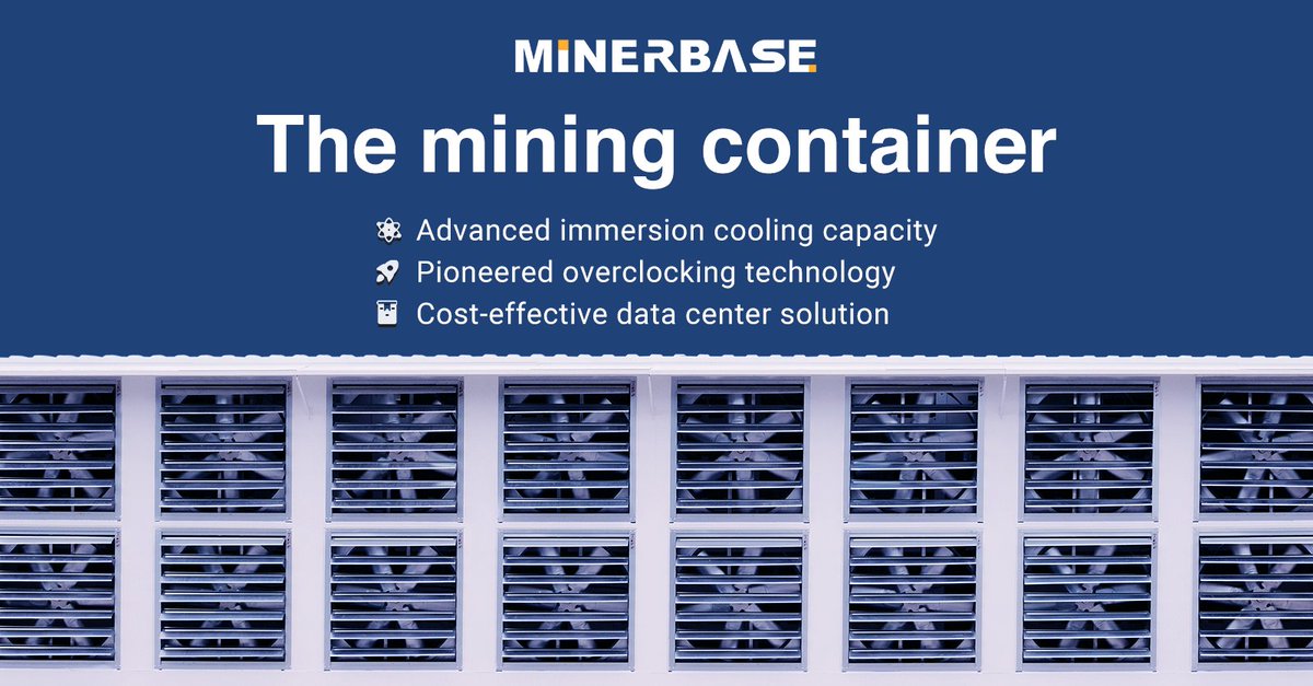 TheMinerbase's tweet photo. Groundbreaking, in the mining. 🎖️

#miningcontainer #cryptomining #Bitcoin https://t.co/Okh5gOOJpo