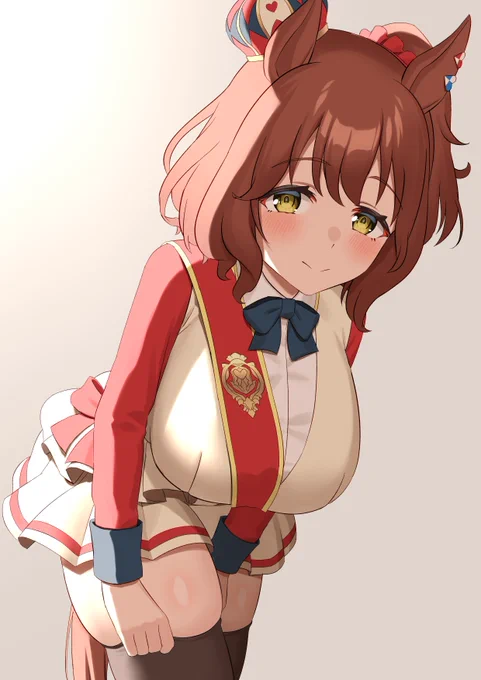 視線#アストンマーチャン #ウマ娘 