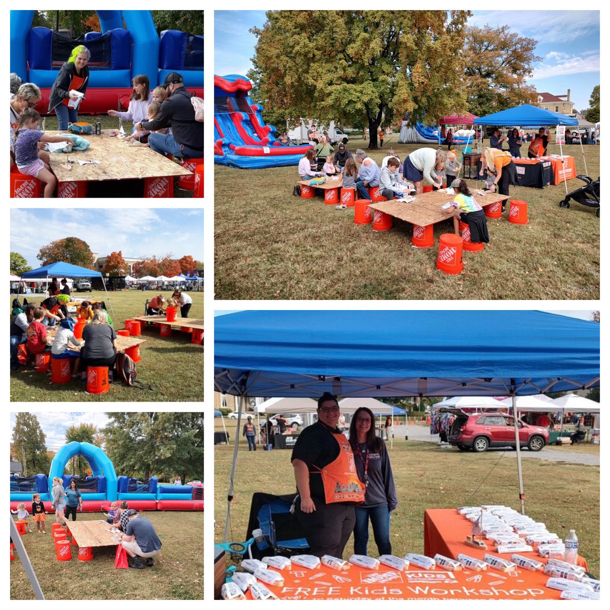 Had a great time with Wilson Bank at Octoberfest! Kids workshop brought all the smiles as usual! We built sail boats and watched families make memories! @AndreaMcTHD @BlakeOlivierHD <a href="/SeanGary_HD/">Sean Gary</a> <a href="/LizBeebe3/">Liz Beebe</a> <a href="/mjnashthd0733/">Matthew Horns</a>