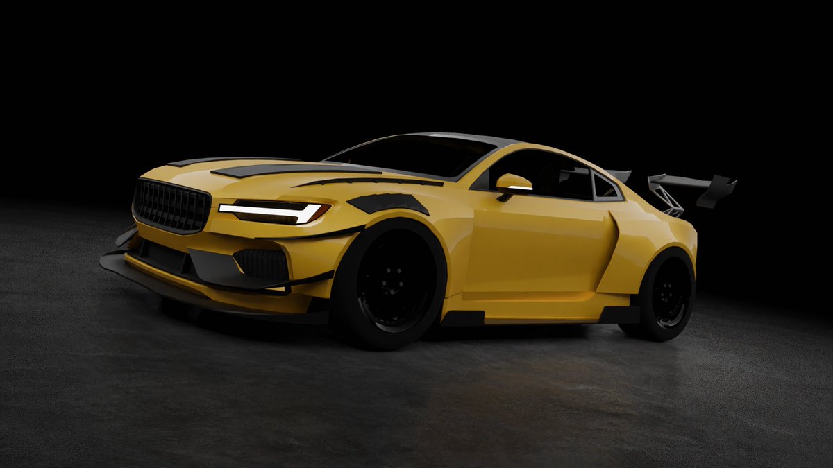 Dev_Blender's tweet image. Polestar 1 NFS made by me in Blender
#Blender3d #RobloxDev #Roblox #CarDealershipTycoon