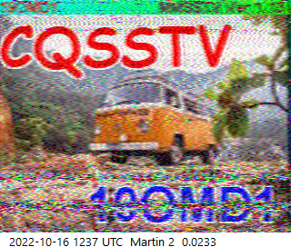 BlackCatSystems's tweet photo. The freeband #SSTV is already pouring in this morning on 27700 USB in the 11 meter band. 

Decode SSTV with Black Cat SSTV for Windows/macOS: https://t.co/nZS33IDZnx

As well as iPhone/iPad: https://t.co/HPryubf5Md https://t.co/R5cYGZlWCH