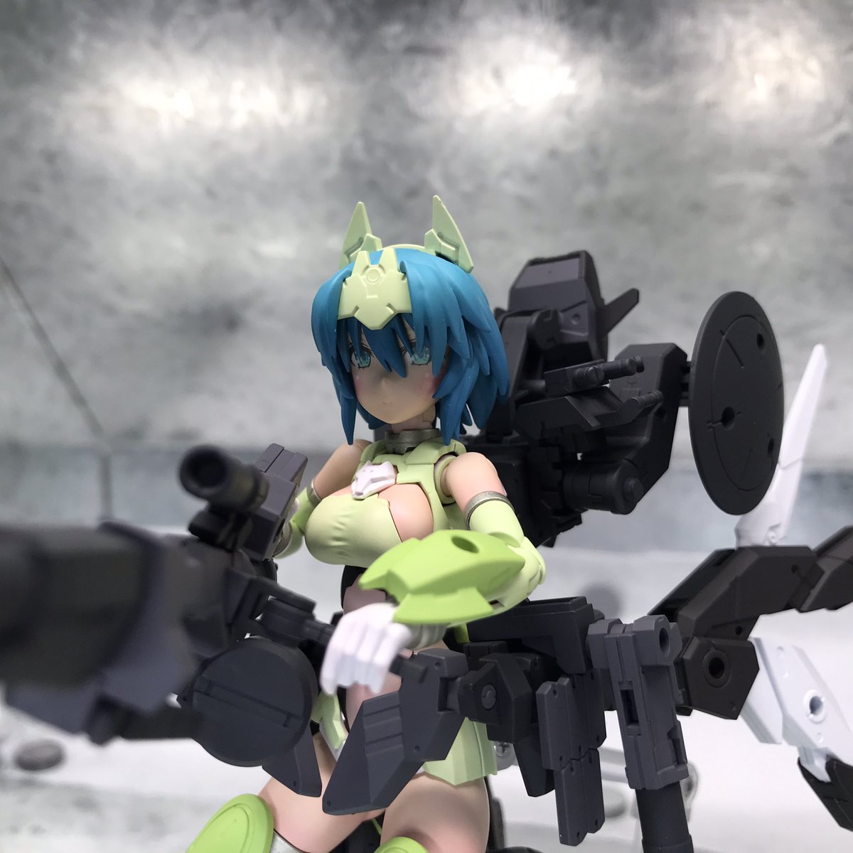 cb400sb0083's tweet photo. 組んだまま放置してたアルカ＝カルティー塗装した
目はジェネのデカール使ったけど可愛い
#30MS https://t.co/APYkE7OLZm