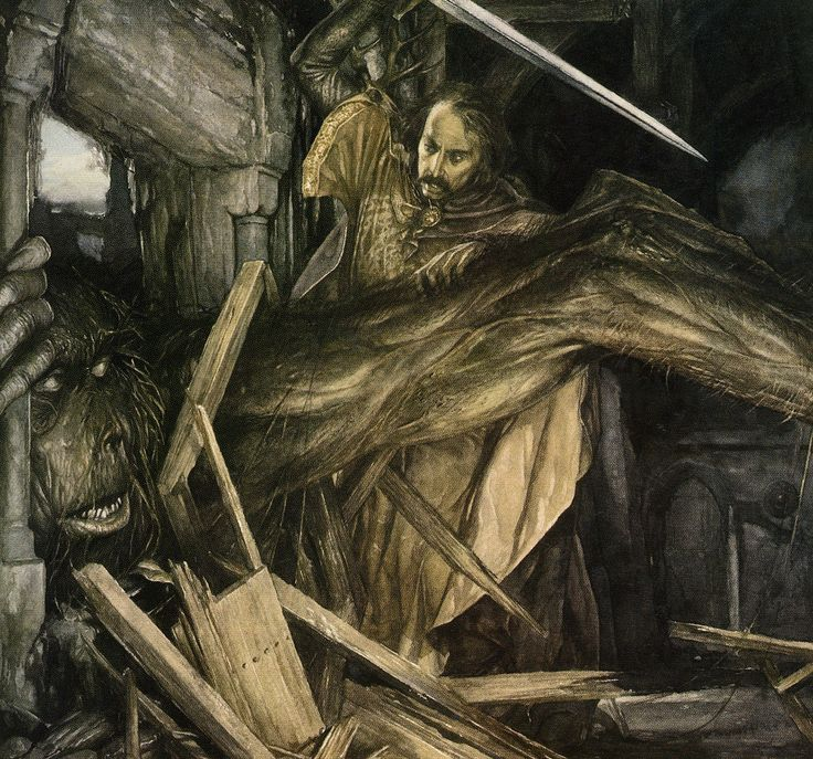 Bonesdrawstuff's tweet photo. Alan Lee's illustrations for the Mabinogion https://t.co/qsJfAxIUHt