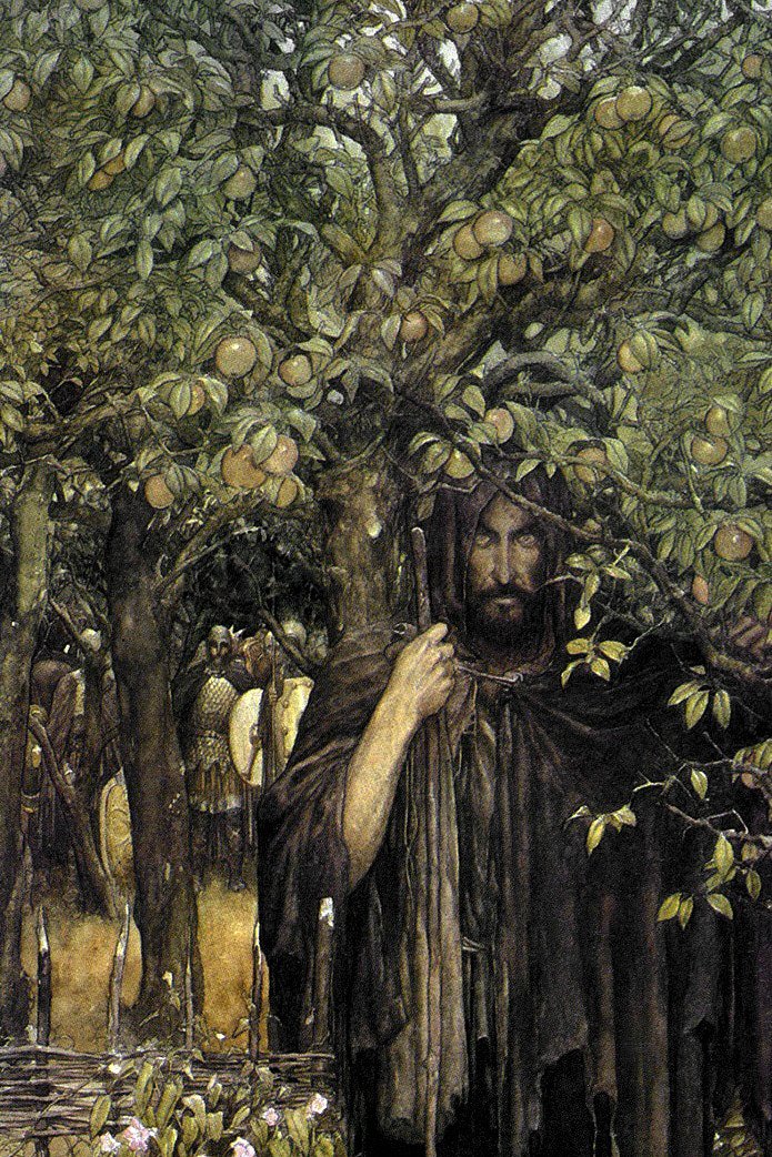 Bonesdrawstuff's tweet photo. Alan Lee's illustrations for the Mabinogion https://t.co/qsJfAxIUHt