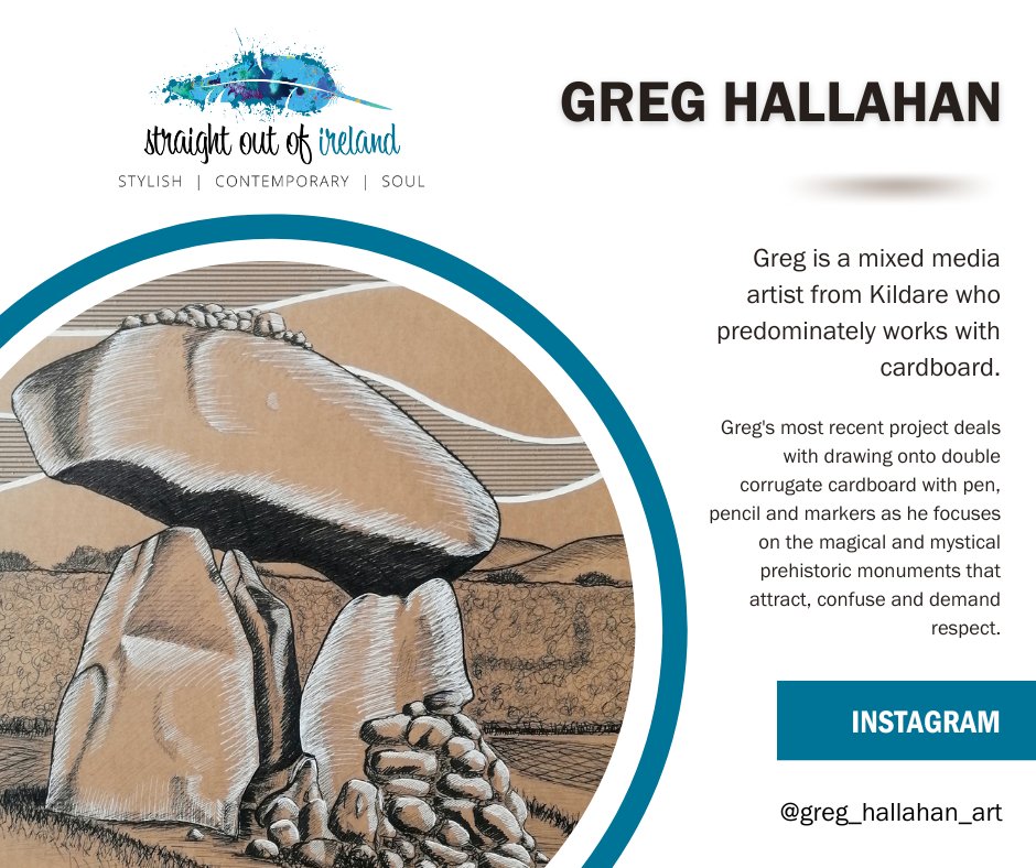 Our next Straight Out of Ireland artist is Greg Hallahan!

Check out Greg's art at greghallahan.com

#irishartphila #IDCPhila #irishartphiladelphia #straightoutofireland #IrishPhiladelphia