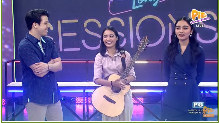 KlaneNaticsOFC's tweet photo. @klanemusic being interviewed by Elmo Magalona and Vivoree Esclito at PIE Channel's #PNLSessions.
#klanenatics https://t.co/4skAMYVHbH