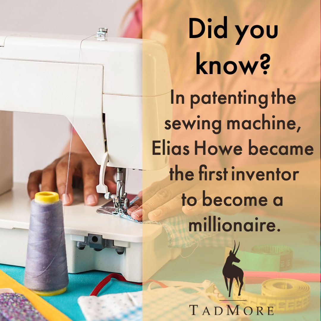 This was primarily due to the fact that this newer technology was used to mass produce Civil War uniforms! 😎🤑

#tmtailor #sewcoolfacts #funfacts #themoreyouknow #sewing #factoftheday #sewingmachines #fashionindustry #fashionrevolution #wardroberehab #alteryourclothes