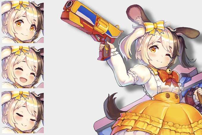 表情差分と言えばPaintAle先生が描かれてた子供ハチコのドヤ顔ゲーム内でも設定させて
https://t.co/9CUGtRukmx 