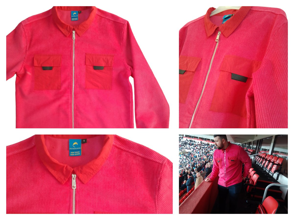 fdr_clothing's tweet photo. 🚨GIVEAWAY🚨

NEW Fritidslader Pink Cord Overshirt.

Dropping Monday 17th at 19:00.

BUT...

We are giving you a chance to win one...🆓

To enter...

- RETWEET this tweet
- FOLLOW US @fdr_clothing 

Closes 16:00 Mon 17th Oct &amp; 1 lucky winner drawn at random.

Good luck👊 https://t.co/jbOfQgow78