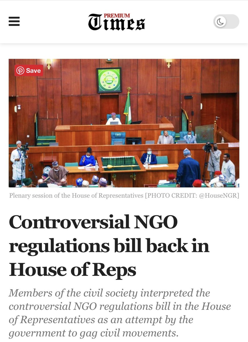 nighealthwatch's tweet photo. The potential curbing of the voice of civil society in #Nigeria through the #NGOBill is a worrying signal, as it will limit the ability of civil society to advocate, engage and hold government accountable. #WHS2022
Meaningful engagement and inclusion of civil society is critical. https://t.co/U17zDBuFHR