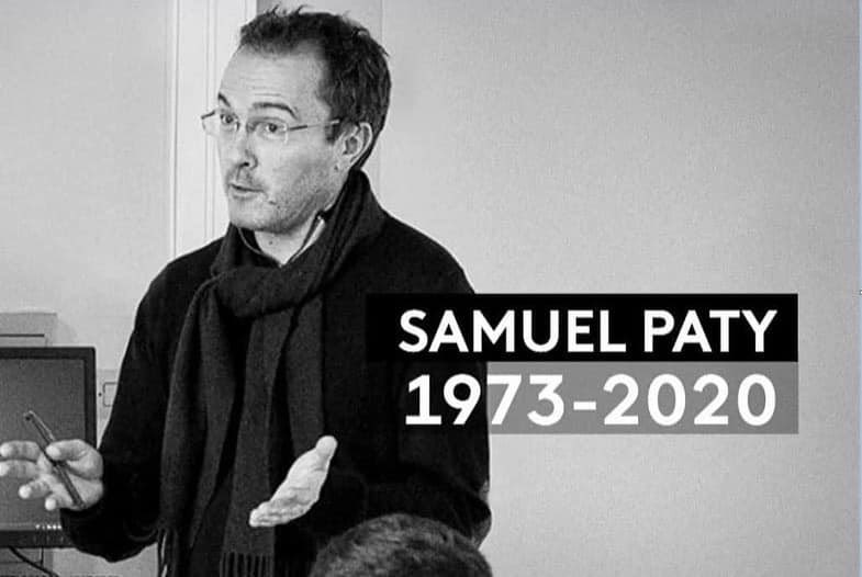 GuilhemCarayon's tweet photo. Il y a 2 ans, Samuel Paty a été décapité pour des caricatures.

On nous jurait une nouvelle fois que tout allait changer, que le pays allait se réarmer pour vaincre l’islamisme.

Pendant que des jeunes Iraniennes meurent pour ôter leur voile, qu’est ce qui a changé chez nous ? https://t.co/4fJv3yGzam